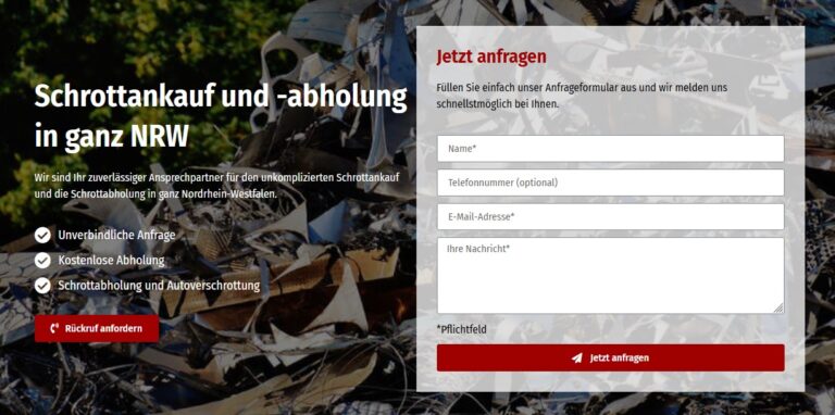 Schrottabholung Ahaus: Ihre zuverlässige Lösung für umweltfreundliche Altmetallentsorgung