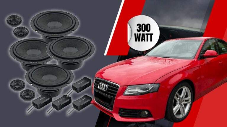 Sound-Revolution: Wie Sie den Audi A4 B6/B7 mit Hertz CK165L zu einem akustischen