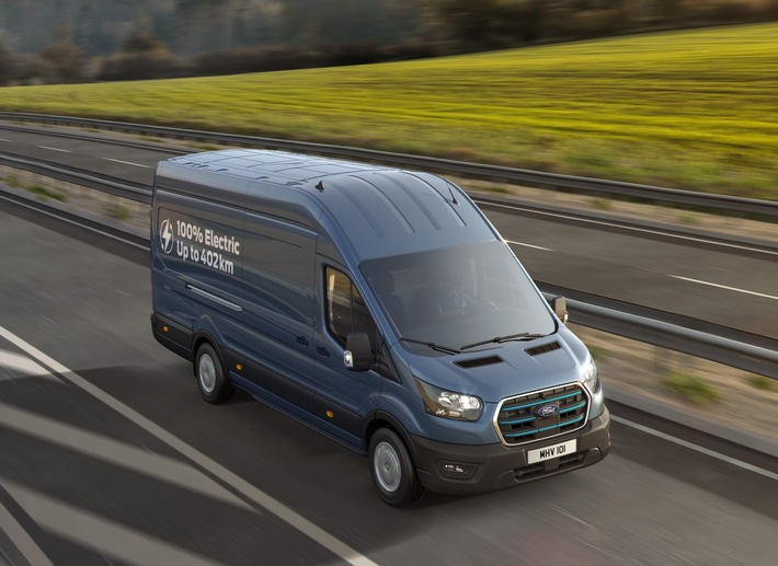 Ford Pro steigert die Leistung des E-Transit