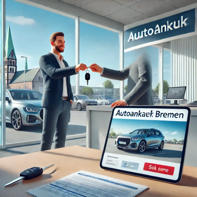 Jetzt kostenloses Angebot anfordern – Autoankauf Bremen